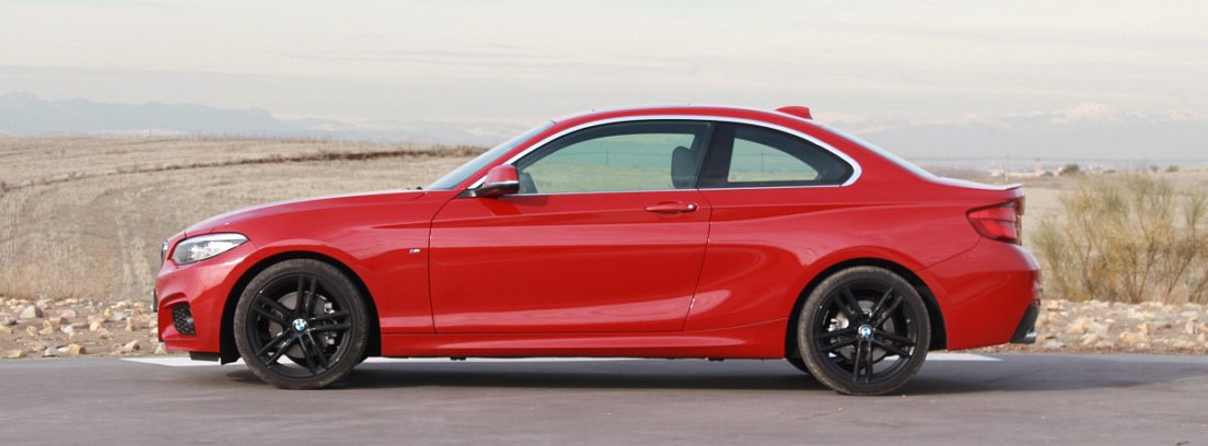 El nuevo BMW serie 2 coupé gana en ancho de vias