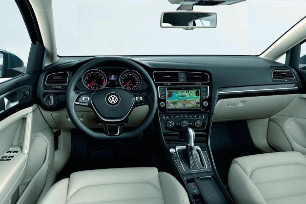 Interior del Volkswagen Golf VII