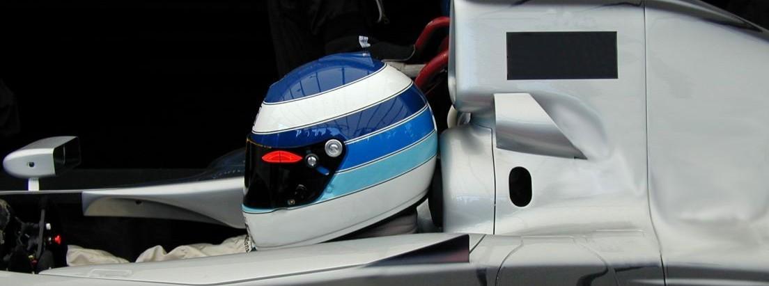 Casco piloto F1