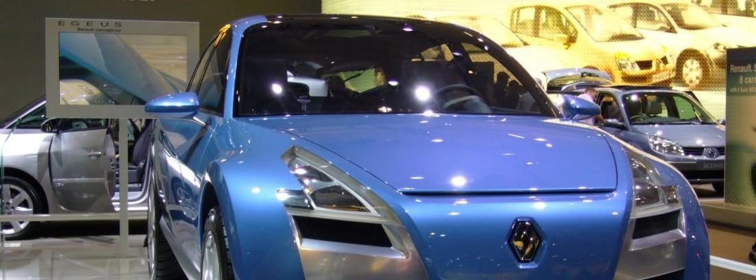renault megane azul en las pruebas Euro NCAP