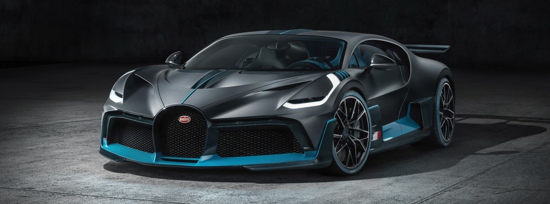 Visión frontal del nuevo Bugatti Divo