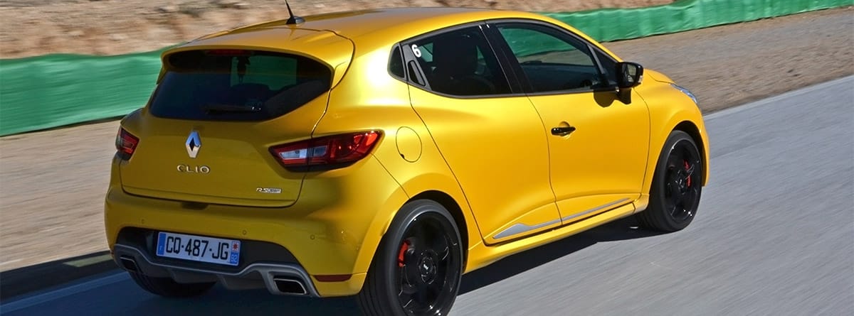 Renault Clío Rs amarillo