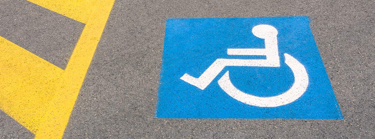 Señal de aparcamiento para discapacitados