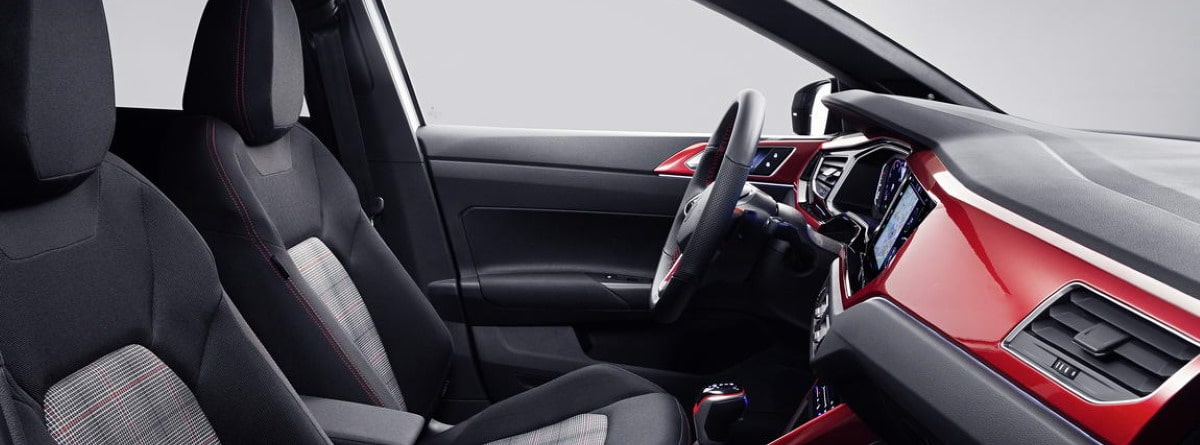 Asientos con tapicería a cuadros Volkswagen Polo GTI 2021