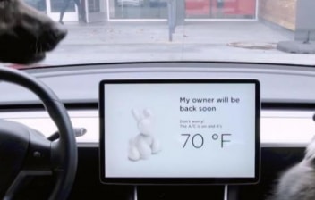 Control temperatura interior Tesla