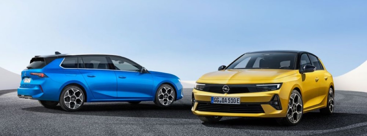 Opel Astra 2022 5p y faniliar 