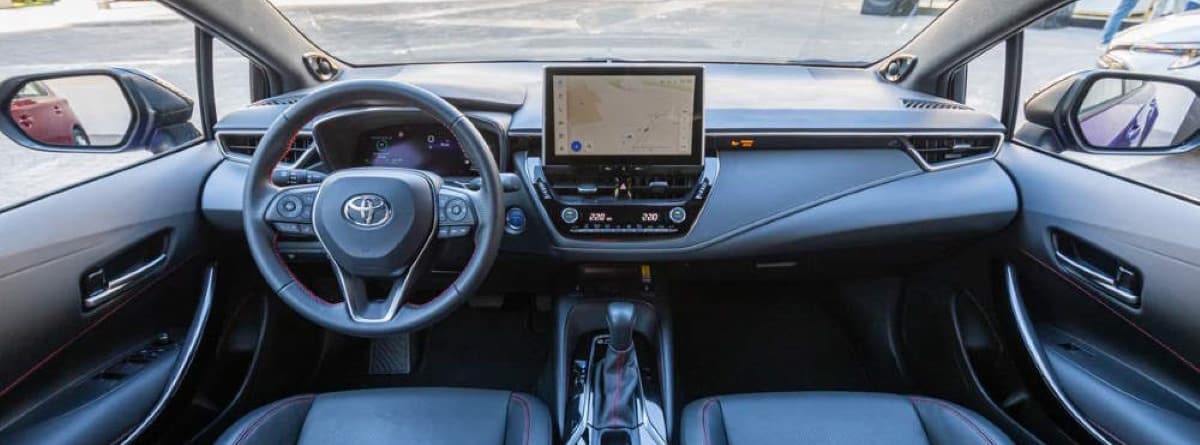Toyota Corolla Electric Hybrid 2023 interior 