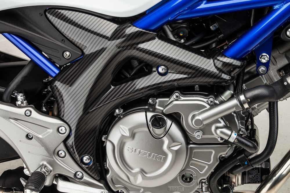 Accesorios de carbono de la Suzuki Gladius Accesorios de carbono de la Suzuki Gladius