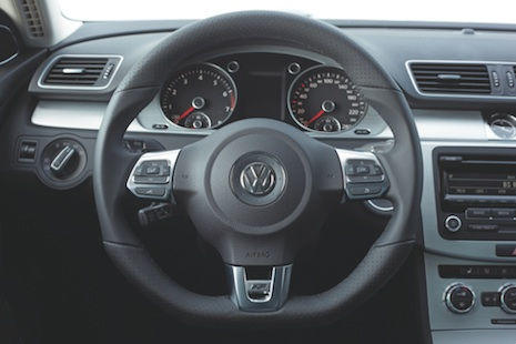 Volante deportivo del Passat CC R-Line Volante deportivo del Passat CC R-Line