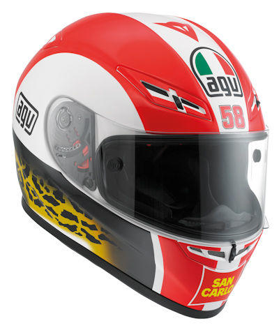Casco integral AGV GP-Tech Marco Simoncelli Casco integral AGV GP-Tech Marco Simoncelli