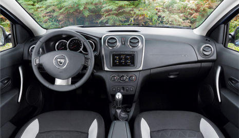 Interior Dacia Sandero Stepway Interior Dacia Sandero Stepway