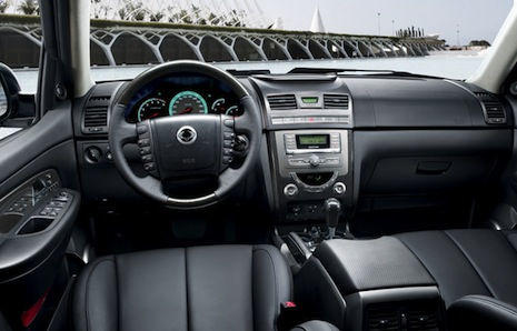 Interior SsangYong Rexton W 2013 Interior SsangYong Rexton W 2013