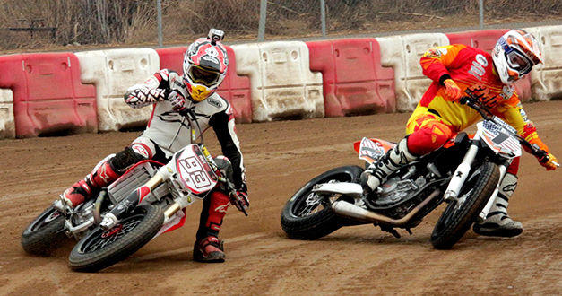 Marc Márquez y Brad Baker Marc Márquez y Brad Baker
