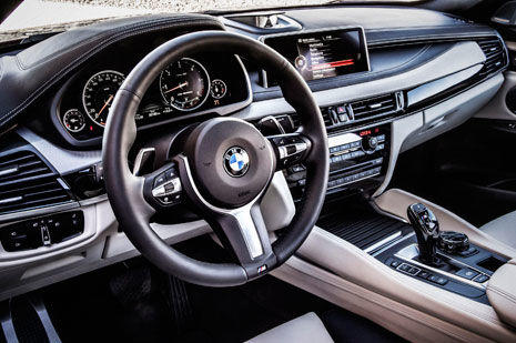 Interior del BMW X6 Interior del BMW X6