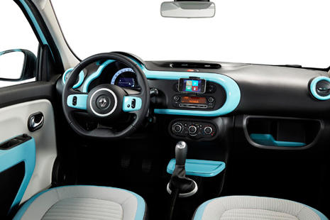 Interior del nuevo Twingo 2015 Interior del nuevo Twingo 2015