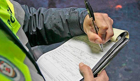 Multa de tráfico Multa de tráfico