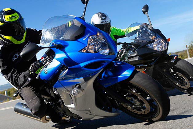 Suzuki GSX650F y Yamaha XJ6 Diversion Suzuki GSX650F y Yamaha XJ6 Diversion