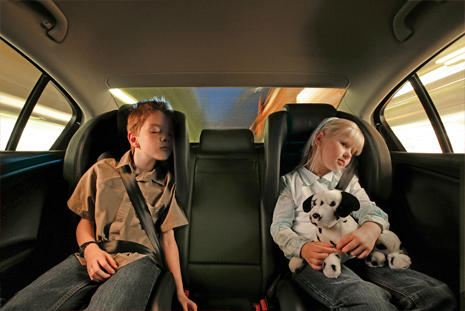 Niños en el coche Niños en el coche