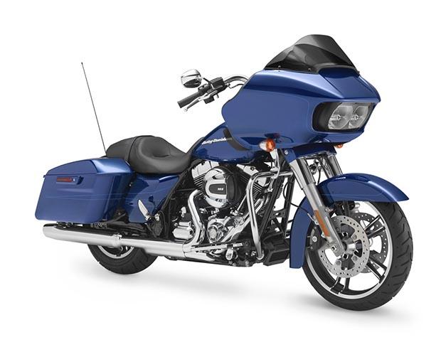 las motos más caras de mantener Harley Davidson Harley Davidson azul con baúles laterales y antena