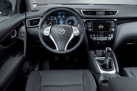 Interior del Nissan Qashqai 2014 Interior del Nissan Qashqai 2014