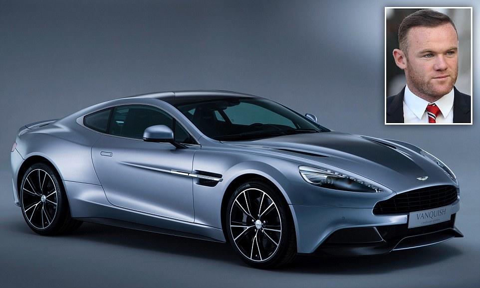 Wayne Rooney: Aston Martin Vanquish S Wayne Rooney: Aston Martin Vanquish S