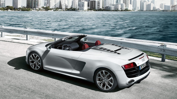 Lionel Messi: Audi R8 Spyder Lionel Messi: Audi R8 Spyder