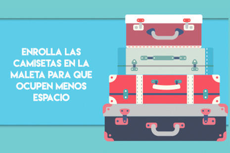 infografía maletas apiladas