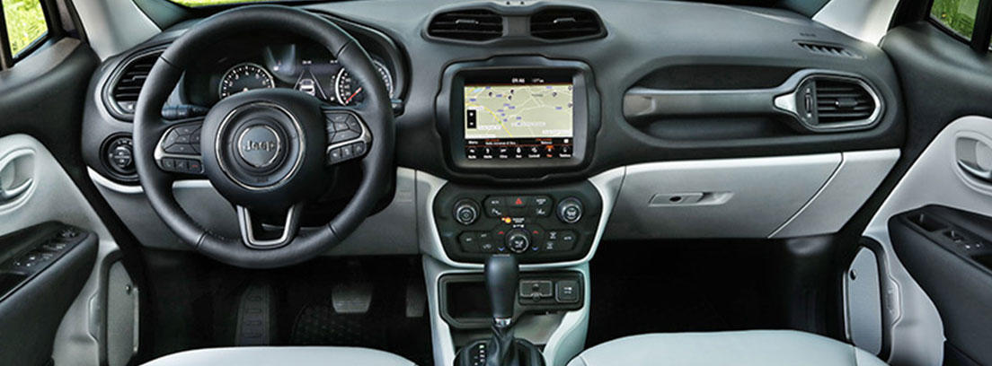 Interior del Jeep Renegade 2019