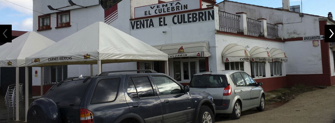Vista exterior de la Venta El Culebrín