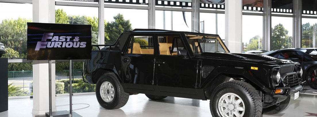 El primer SUV de Lamborghini, el LM002, que apareció en la película Fast & Furious 4