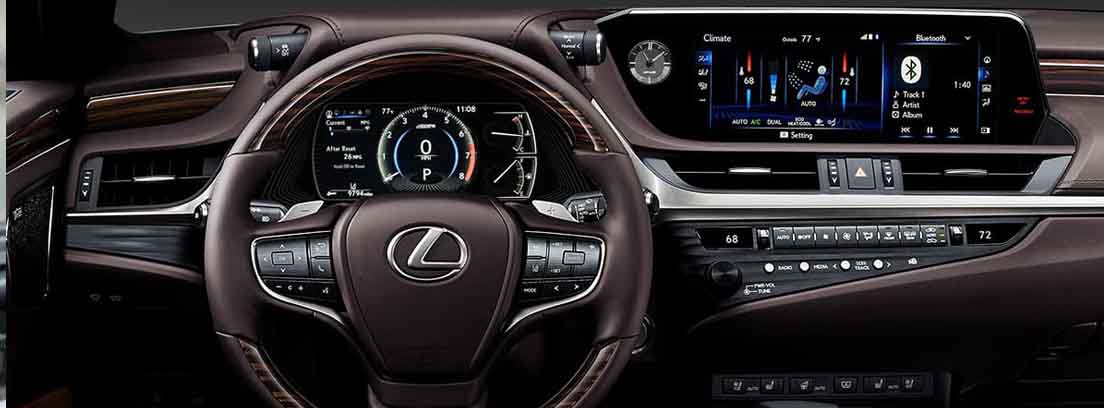 interior del nuevo Lexus ES 300h