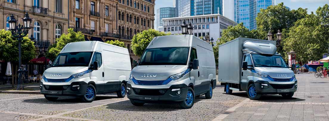 Furgones de la gama Daily Blue Power de IVECO son algunos de los mejores vehículos industriales