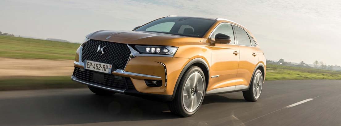 El DS7 Crossback E-Tense 4x4, una de las versiones híbridas recargables de DS Automóviles