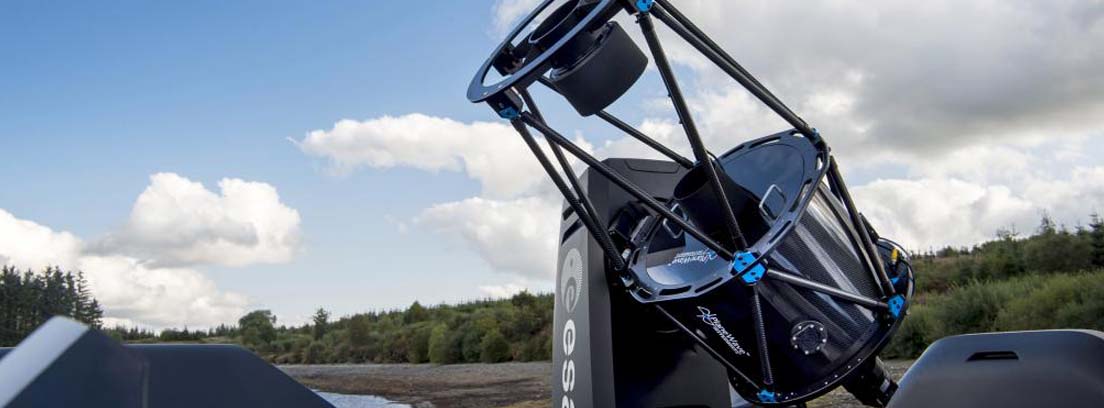 Telescopio PlaneWabe del prototipo Nissan Navara Dark Sky