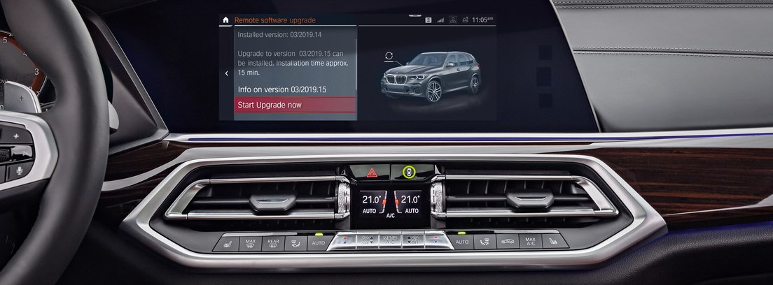 Pantalla del nuevo BMW X5
