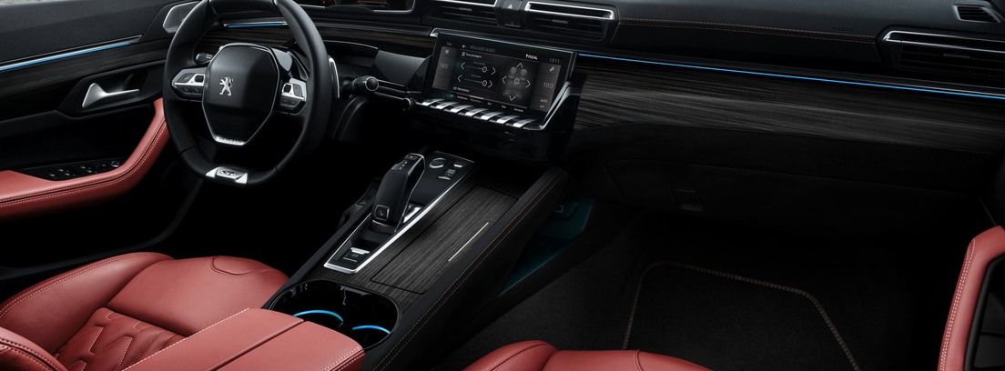 Interior del Peugeot 508 SW