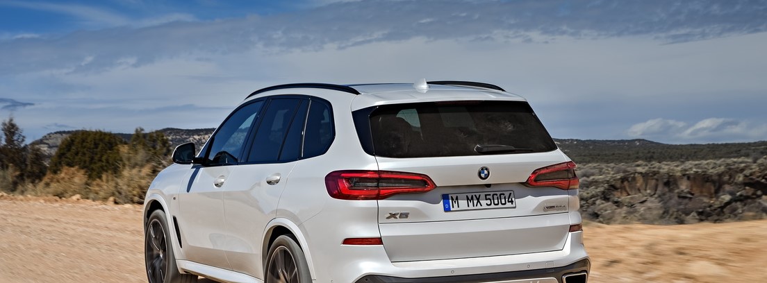 Visión trasera del BMW X5
