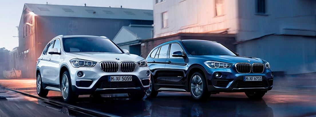 Renting para particulares de BMW - canalMOTOR Dos coches BMW en una calle