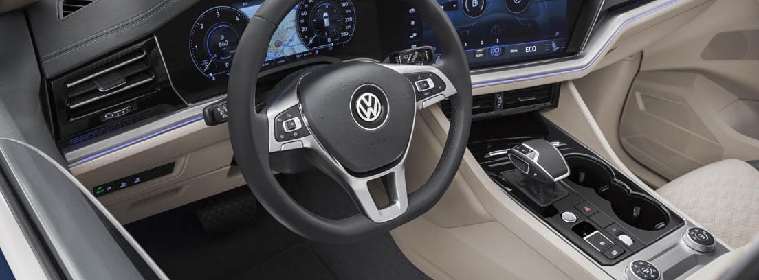 Interior del Volkswagen Touareg