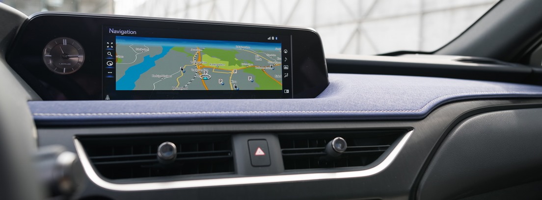 Pantalla integrada del Lexus UX 250h
